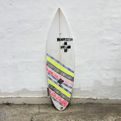 5'8 WARNER Surfboard Secondhand