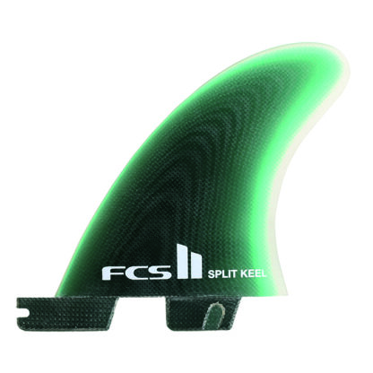 FCS II MB PG Split Keel Quad Fin Set - Image 2