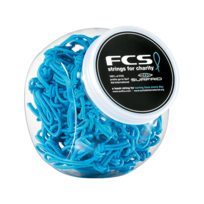 FCS Surf Aid Charity Blue Leash Ropes