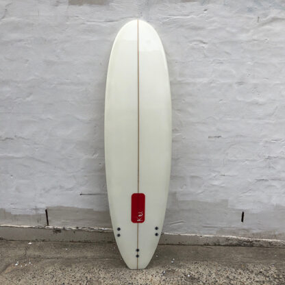 6'10 KU Red Grey Second Hand Surfboard