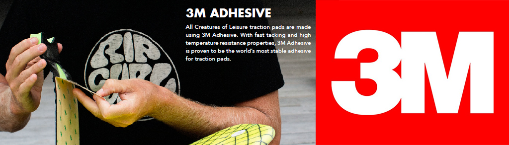 Surfboard Traction Creatures of Leisure 3M Adhesive